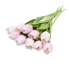 Load image into Gallery viewer, Tulip Artificial Flower Real Touch Artificial Bouquet Fake Flower