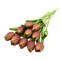 Load image into Gallery viewer, Tulip Artificial Flower Real Touch Artificial Bouquet Fake Flower