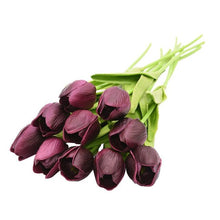 Load image into Gallery viewer, Tulip Artificial Flower Real Touch Artificial Bouquet Fake Flower