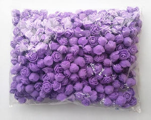 Artificial Rose Flowers Foam Rose Flower Head Handmade