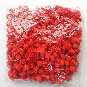 Artificial Rose Flowers Foam Rose Flower Head Handmade