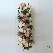 Load image into Gallery viewer, Artificial arch flower row table Flower Silk Flower
