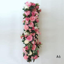 Load image into Gallery viewer, Artificial arch flower row table Flower Silk Flower