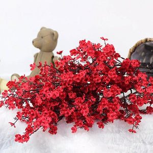 Cherry Blossoms Artificial Flowers Baby's Breath Gypsophila Fake Flower