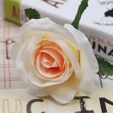 Load image into Gallery viewer, artificial flower rose head high simulation rose wedding decoration home